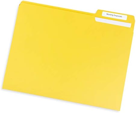 Blue Summit Supplies 100 File Folders, Letter Size, 1/3 Cut, Warm Colors - Image 3