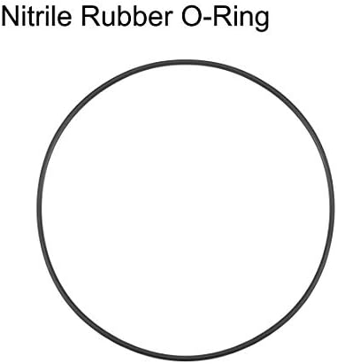 uxcell Nitrile Rubber O-Rings 130.3mm OD 125mm ID 2.65mm Width, Metric Nitrile Rubber Sealing Gasket, Pack of 1 - Image 2