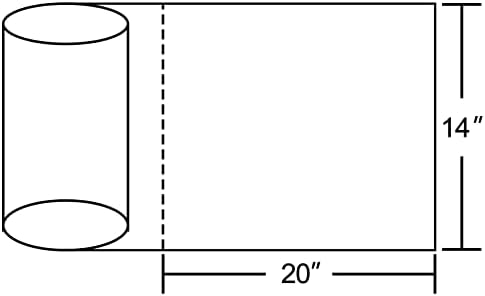 14x20 Plastic Produce Bags on a Roll - Clear Plastic Bags for Food, Vegetable, Fruits, Bread, Pet Bags and Grocery Clear Bag- 350 Bags/roll (4 Rolls) - Image 2