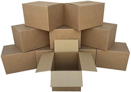 Corrugated Mail & Shipping Boxes, 20 x 20 x 20 inch by UBMOVE