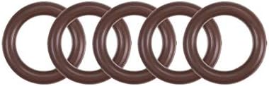 uxcell Fluorine Rubber O-Rings 12mm OD 8mm ID 2mm Width, Metric FKM Sealing Gasket, Pack of 5 by uxcell