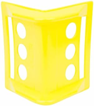 Mytee Products Corner Protector & Tarps Bungee Straps Kit - 20 Pack Yellow 4" Corner Protector & 50 Pack 21" EPDM Tarp Bungee Straps with Carrying Bag - Image 3