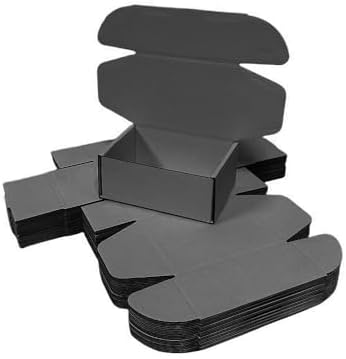 50 Pack 6x4x1.6 in Dark Gray Shipping Boxes - Image 3