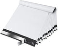 Fuxury Poly Mailers 10x13 Inch 100 Pack,Shipping Bags for Clothes,White by Fuxury