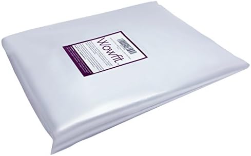 Wowfit 100 CT 16x20 1.1 Mil Large Clear Poly Bags for Packaging, Flat Open - Image 3
