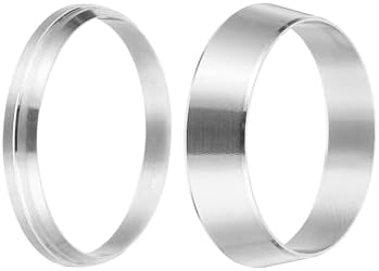 PATIKIL 1" Tube OD 304 Stainless Steel Compression Tube Fitting Sleeve, 5 Pack Double Ferrule Ring Tubing Fitting Assortment Kit, Silver - Image 3