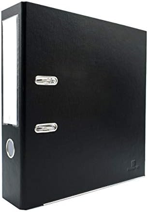 2-Ring Premium Lever-Arch Binder - Black, 3" Spine, by Bindertek by Bindertek