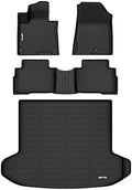 AIPOIL® Custom Fit TPE Floor Mats & Cargo Liners for 2023-2025 Kia Sportage Hybrid (Not for PHEV), All-Weather Waterproof Stain-Resistant Durable Raised Edge Black Full Car Accessories by AIPOIL