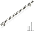 homdiy 35Pack 10in Hole Centers Zinc Alloy Kitchen Cabinet Handle - HD201SN Drawer Pulls Mordern Cabinet Handles for Bathroom Wardrobe Cabinet Hardware by homdiy