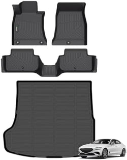 ANBINGO® Floor Mats & Cargo Liner for Genesis G70 RWD 2019-2026 by ANBINGO