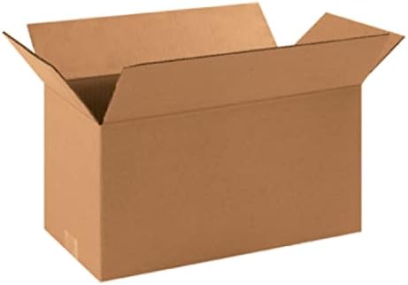 Secure Seal 16x8x8 Pack of 25 Corrugated Cardboard Packing Shipping Mailing Moving Carton Boxes by Secure+Seal