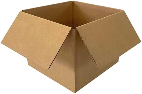 Corrugated Mail & Shipping Boxes, 10x10x6 inch, 25 pack by uBoxes