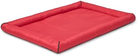 MidWest Homes for Pets Ultra-Rugged MAXX Dog Bed, Water Repellent, Easy Wipe Clean, Super Durable, Fits 36-Inch Dog Crates, Red, Polyester, 22.45"L x 17.33"W x 3"H - Image 3