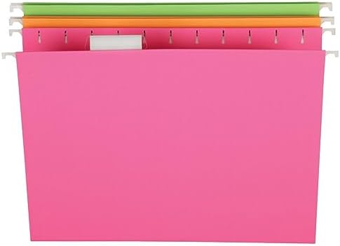 Pendaflex Glow Hanging File Folders, Letter Size, Assorted, Case (81670), 12 Count (Pack of 10) - Image 2