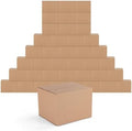 EdenseeLake 40 Pack 7x6x5 inches Shipping Boxes Small Cardboard Boxes for Packing, Moving, Mailing, Brown by Edenseelake