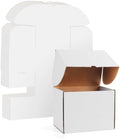 WIFTREY 8x6x6 inches White Shipping Boxes set of 25, Small Corrugated Cardboard Box for Packaging Small Business, Mailing, Moving by WIFTREY