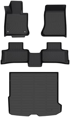 Car Mats for 2023-2026 Mercedes Benz GLC& GLC 300& GLC 350e& GLC 43 AMG, All Weather Flor Mat for GLC 300 Accessories, Heavy Duty Rubber Mats, Car Accessories by cartist