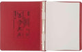 ACCO Pressboard Hanging Data Binder, 8.5 x 11 Inches Unburst Sheets, Executive Red (54129 ) by CleanItSupply