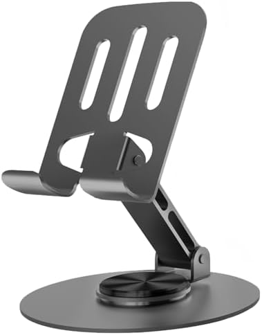 Universal Metal Cell Phone Stand, Grey by Lusosh