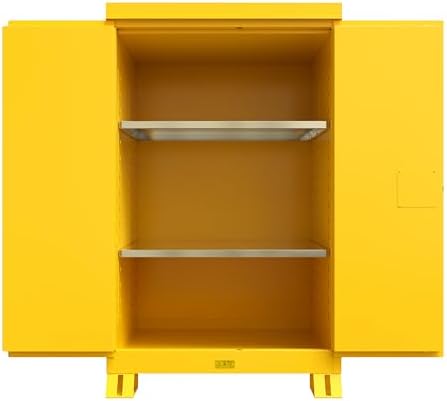 Justrite Reinforced Steel Outdoor Flammable Liquid Storage Cabinet - Image 3