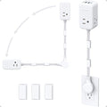 TROND Electrical Outlet Extender 360° Rotating Plug with 20W USB C, 18in by TRONDOfficial