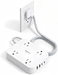 Surge Protector Power Strip, 10Ft Extension Cord with 4 USB Ports(2 USB C) by HANYCONY