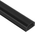 ZhiYo 43" Cord Covers for Wires on Wall, Black Cord Hider, 0.7" W x 0.4" H by ZhiYo
