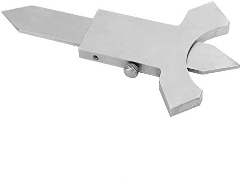 Weld Stitch Gauge, Stainless Steel Welding Measurement Tool for Fillet Weld Inspection and Stitch Angle Measurement, Ideal for Professional Welders and Metal Fabricators - Image 2
