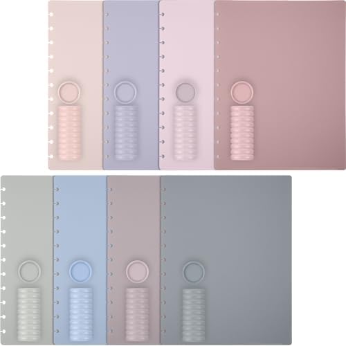 Fuutreo 8 Set Discbound Notebook Cover and Disc Set, Soft Color by Fuutreo