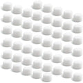 Air Filter Sponge, Compressor Replacement System, Round White Breathable Foam Filters Compatible with Cool Mist Inhaler & Vaporizer Device, Universal Size (0.59in Dia 50 Pcs) by Unknown