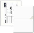Shipping Labels with Self Adhesive, Square Corner, for Laser & Inkjet Printers, 8.5 x 5.5 Inches, White, Pack of 200 Label by PACKZON