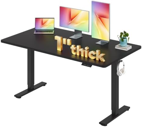 55x 28x 1''One-piece Standing Desk Stand Up Adjustable Desk by FitStand