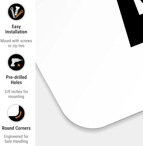 Restricted Access Area No Minors Allowed Sign, 24x30 Inches, Rust Free .063 Aluminum, Made in USA by Sigo Signs - Image 2