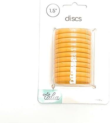 Talia Discbound Notebook - Discs (BBQ Mustard, 1.5inch) - Image 2