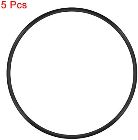 uxcell Nitrile Rubber O-Rings 90.3mm OD 85mm ID 2.65mm Width, Metric Sealing Gasket, Pack of 5 - Image 2