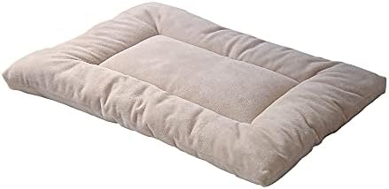Pet Dreams Dog Crate Pad - Washable Kennel Mat, Crate Pads for Dog Cages, Non-Toxic, Flat Indoor Cat Bed, Fits iCrate 18, 24, 30, 36, 42, 48 Inches (Cream, XL 42 Inch) by PetDreams