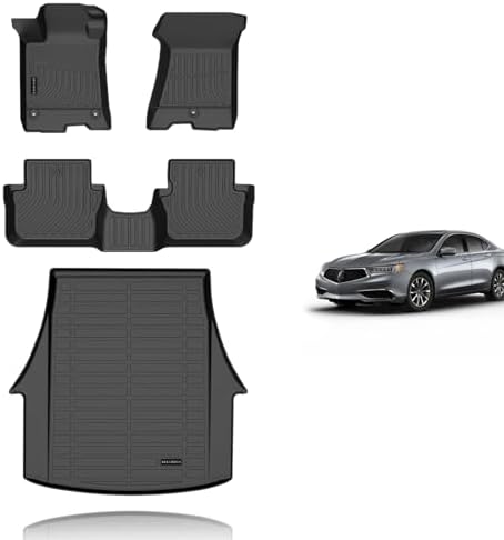 KELCSEECS Floor Mats for Acura TLX AWD 2015-2020 by KELCSEECS