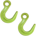 Heavy Duty Weight Large Opening Lifting Hooks 2 Pack 17636 lbs G80 Alloy Steel Crane Hook for Equipment Lifting, Harbor Transport, Construction Work【2 Pack *8.0t】 by YANBORUI