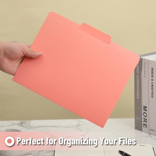 Mr. Pen- File Folders, 50 Pack, 1/3-Cut Tab, Vibrant Earthy Spectrum - Image 5