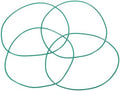 4pcs Fluorine Rubber O-Rings 150mm OD 145mm ID 2.5mm Width by Unknown