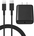 iPhone 14 13 12 Fast Charger 20W PD USB C Wall Charger with 6FT Fast Charging Cable for iPhone 14/14 Pro/14 Pro Max/14 Plus/13/12/11/Pro/Pro Max/Mini/Xs Max/X, iPad - Black by Coreykin
