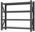 5000LBS Heavy Duty Storage Shelves,Adjustable Metal Garage Shelving Units, Industrial Shelving for Warehouse & Commercial Storage(Black, W78.74*D23.62*H78.74) by Unknown