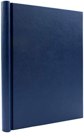 Faux Leather Springback Thesis Binder - Blue, 1" Spine, by Bindertek by Bindertek