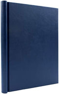 Faux Leather Springback Thesis Binder - Blue, 1" Spine, by Bindertek by Bindertek