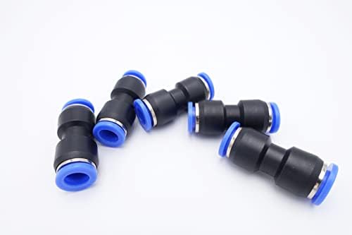Push to Connect Fitting 5/16" x 5/16" Tube OD, Straight Union by IVLPHA