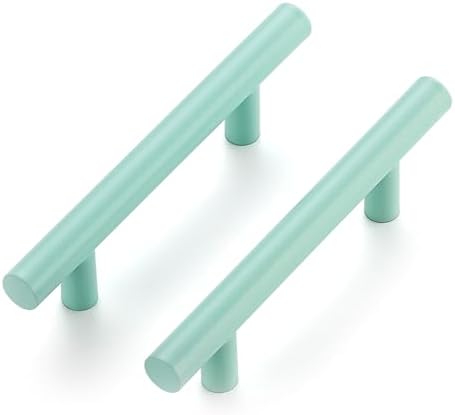 Ravinte Cabinet Handles,5" Length,3" Hole Center,Green,1 Pack by Ravinte