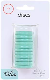Talia Discbound Notebook - Discs (Sage Green, 1Inch) by Talia