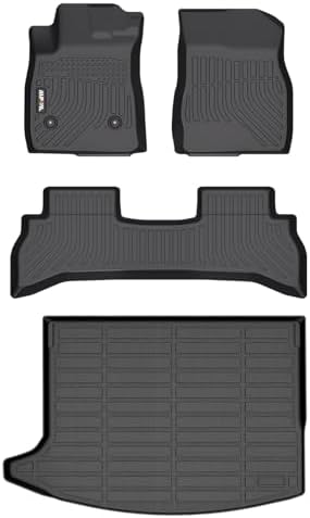 AIPOIL® Floor Mats & Cargo Liner Set for 2020-2024 2025 2026 Buick Encore GX FWD All Weather Protection TPE Anti-Slip Automotive Full Set Custom Car Mats Accessories - Black by AIPOIL