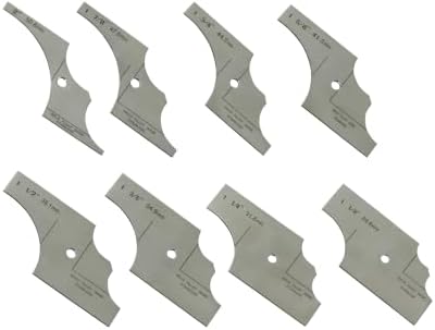 RIVERWELD 8 Piece Fillet Weld Set 1-1/8" increments to 2" Inch RL Gauge - Image 4