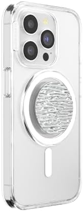PopSockets Phone Grip for MagSafe, Magnetic Holder- Morgana Chrome - Image 2